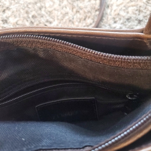 Bundle Only:Liz Claiborne Faux Leather Purse Brown Small Shoulder Crossbody.#6 - Picture 4 of 14